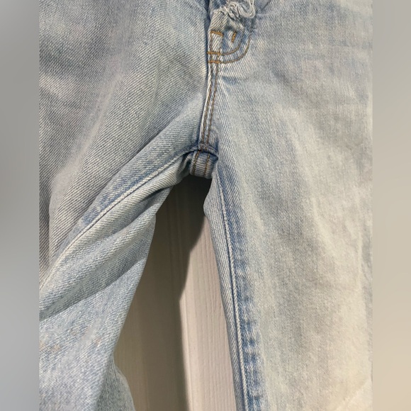 MOTHER The Fly Cut Tomcat Roller Jeans In Reap What You Sow Wash Size 24 Grunge - Picture 6 of 16